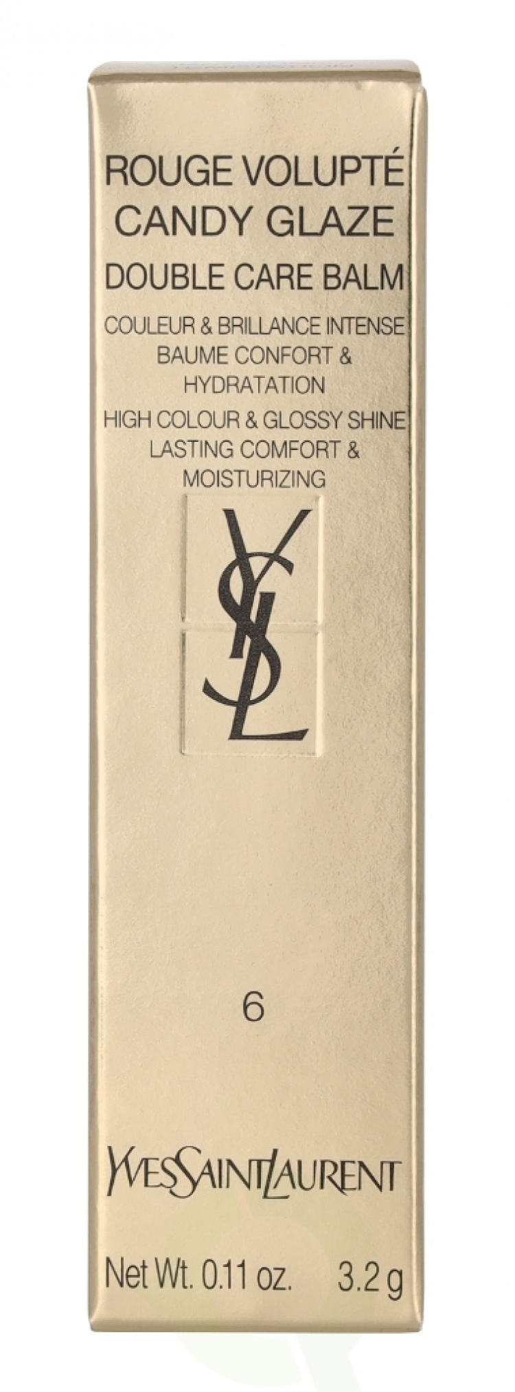 Yves Saint Laurent YSL Loveshine Candy Glaze Lipstick 3,2 g #06 Burgundy Temptation