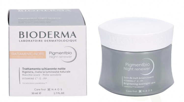 Bioderma Pigmentbio Night Renewer Brightening Overnight Care 50 ml
