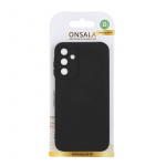 Onsala Back Silicone Touch Recycled Samsung A16 4G/A16 5G Black Onsala Back Silicone Touch Recycled Samsung A16 4G/A16 5G Black