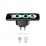 Zens Ladeadapter Qi Trådløs Svart Zens Ladeadapter Qi Trådløs Svart