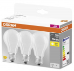 LEDVANCE OSRAM LED BASE standard matte 806lm 6,5W/827 (60W) E27 3-pak