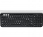 Logitech K780 trådløst tastatur for flere enheter, grå/hvitt (nordisk) Logitech K780 trådløst tastatur for flere enheter, grå/hvitt (nordisk)