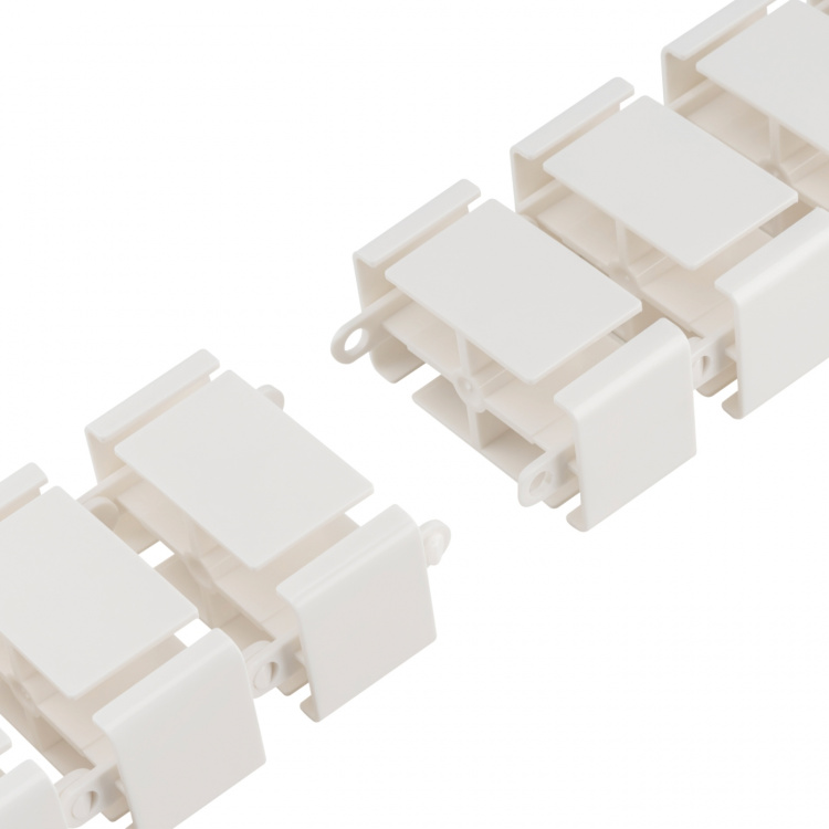 LogiLink Fleksibel vertikal kabelkanal for sittende/stående skrivebord Hvit LogiLink Fleksibel vertikal kabelkanal for sittende/stående skrivebord Hvit