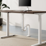 LogiLink Fleksibel vertikal kabelkanal for sittende/stående skrivebord Hvit LogiLink Fleksibel vertikal kabelkanal for sittende/stående skrivebord Hvit