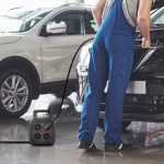 LogiLink Kabeltrommel 5 meter 4 jordede stikkontakter + USB-A/USB-C 20W IP20