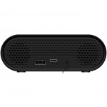 LogiLink Klokkeradio med temperatur/fuktighet USB-C/batteristrøm Svart