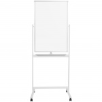 LogiLink Dobbeltsidig mobil whiteboardtavle 60x90 cm