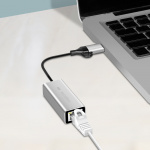 LogiLink USB-A/USB-C -> 2,5 Gigabit nettverksadapter RJ45