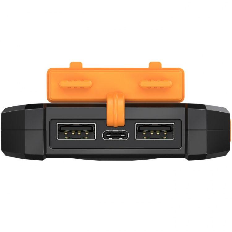 LogiLink Solenergibank 10.000 mAh 2xUSB-A + USB-C inn/ut 12W