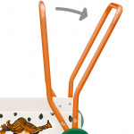 Pippi Lære å gå barnevogn