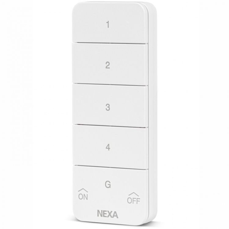 Nexa MYCT-2107 Fjernkontroll med magnetisk montering 4-kanals 433 MHz