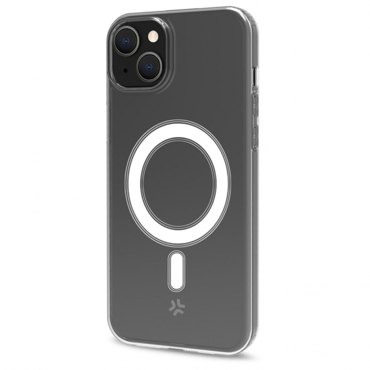 Celly Gelskinmag TPU-deksel MagSafe kompatibel iPhone 15 Transparent Celly Gelskinmag TPU-deksel MagSafe kompatibel iPhone 15 Transparent
