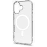 Celly Gelskinmag TPU-deksel MagSafe kompatibel iPhone 16 Transparent