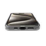 Celly Gelskinmag TPU-deksel MagSafe kompatibel iPhone 16 Transparent