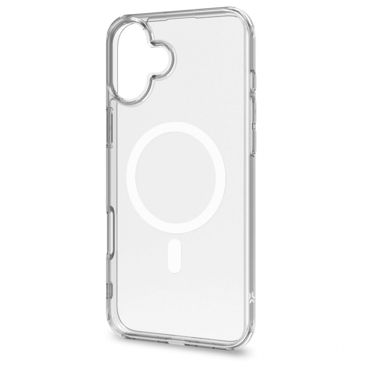 Celly Gelskinmag TPU-deksel MagSafe Kompatibel iPhone 16 Plus Transparent