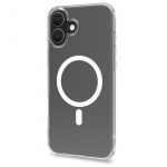 Celly Gelskinmag TPU-deksel MagSafe Kompatibel iPhone 16 Plus Transparent