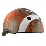 Crazy Safety Fotballsykkelhjelm - brun (49-55 cm) (103001-01)