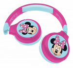 Lexibook Disney Minnie Mouse - 2 i 1 sammenleggbare hodetelefoner (HPBT010MN) Lexibook Disney Minnie Mouse - 2 i 1 sammenleggbare hodetelefoner (HPBT010MN)