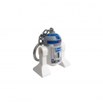 Disney LEGO - Nøkkelring med LED-lys fra Star Wars - R2-D2 (4005036-LGL-KE21)