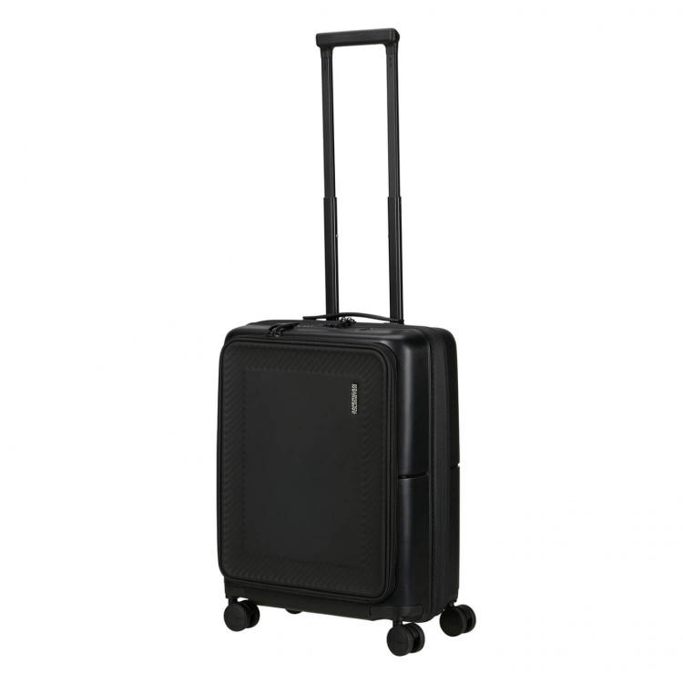 American Tourister Koffert DashPop Spinner 55/23 Front Pocket Laptop True Black
