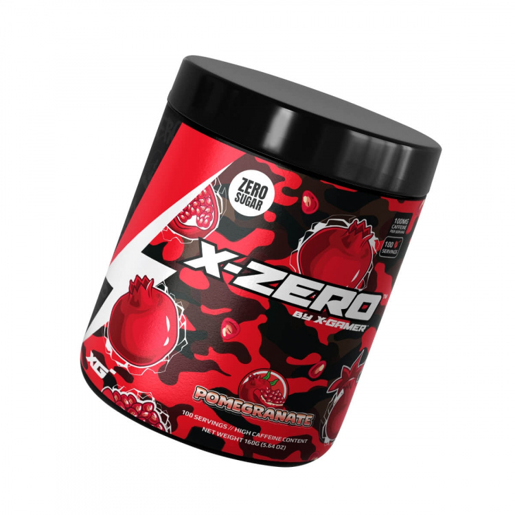 X-GAMER Energidrikkpulver X-Zero 160 gram Pomegranate X-GAMER Energidrikkpulver X-Zero 160 gram Pomegranate