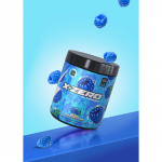 X-GAMER Energidrikkpulver X-Zero 160 gram Blue Raspberry