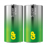 GP Batteri Super Alkaline C LR14 2-Pakning