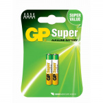 GP Batteri Alkalisk AAAA LR61 2-Pakning