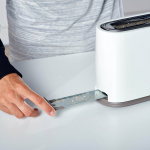 Taurus Brødrister Mytoast Enkelslot Lang Hvit