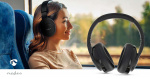 Nedis Trådløse Over-Ear hodetelefoner | Maksimal batteritid: 28 timer | Innebygd mikrofon | Trykk kontroll | Hybrid (ENC + ANC) | Stemmestyring | Volumkontroll | Sort Nedis Trådløse Over-Ear hodetelefoner | Maksimal batteritid: 28 timer | Innebygd mikrofon | Trykk kontroll | Hybrid (ENC + ANC) | Stemmestyring | Volumkontroll | Sort