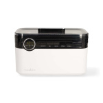 Nedis Ultralyd Smykker Cleaner | Nettstrøm drevet | 220 - 240 V AC 50/60 Hz | Euro / Type-C (CEE 7/16) | Hvit | Plast Nedis Ultralyd Smykker Cleaner | Nettstrøm drevet | 220 - 240 V AC 50/60 Hz | Euro / Type-C (CEE 7/16) | Hvit | Plast