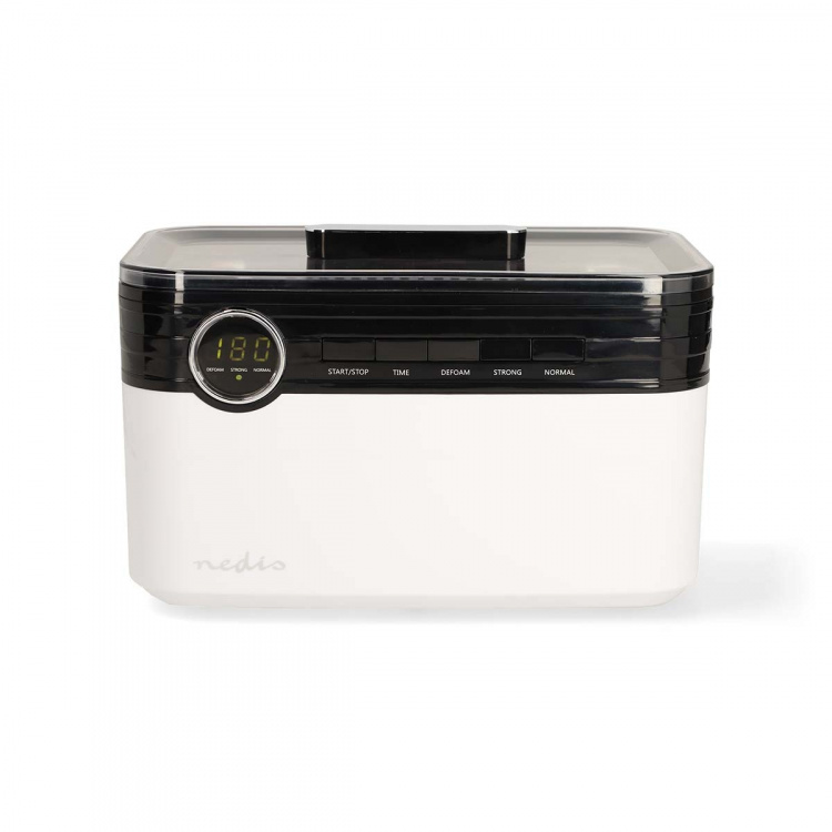 Nedis Ultralyd Smykker Cleaner | Nettstrøm drevet | 220 - 240 V AC 50/60 Hz | Euro / Type-C (CEE 7/16) | Hvit | Plast Nedis Ultralyd Smykker Cleaner | Nettstrøm drevet | 220 - 240 V AC 50/60 Hz | Euro / Type-C (CEE 7/16) | Hvit | Plast