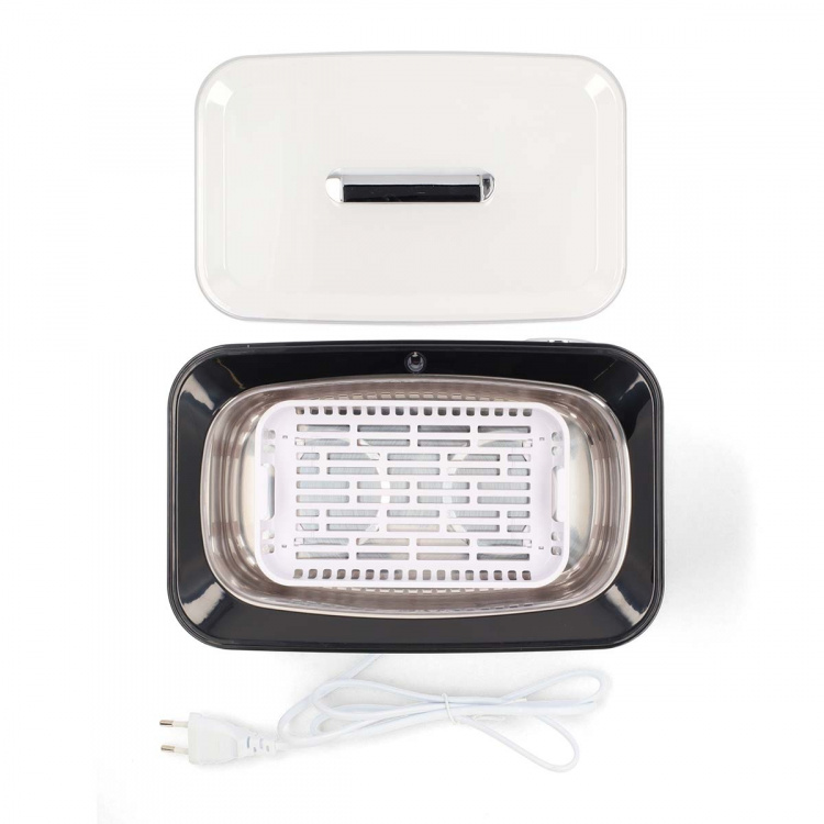 Nedis Ultralyd Smykker Cleaner | Nettstrøm drevet | 220 - 240 V AC 50/60 Hz | Euro / Type-C (CEE 7/16) | Hvit | Plast Nedis Ultralyd Smykker Cleaner | Nettstrøm drevet | 220 - 240 V AC 50/60 Hz | Euro / Type-C (CEE 7/16) | Hvit | Plast