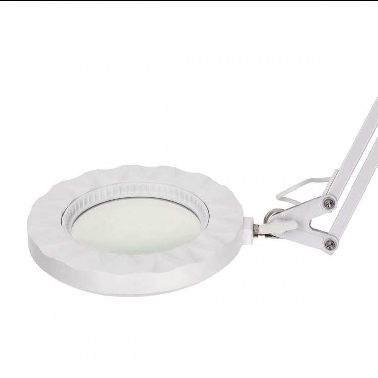 Nedis Forstørrelsesbordlampe | Linsestyrke: 3 Diopter | 6500 K | 6 W | 700 lm | Hvit Nedis Forstørrelsesbordlampe | Linsestyrke: 3 Diopter | 6500 K | 6 W | 700 lm | Hvit