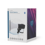 Nedis megafon | Maksimal rekkevidde: 1500 m | Maksimal volumkontroll: 120 dB | Avtagbar Mikrofon | Innebygd sirene | Bluetooth® | Opptaksfunksjon | USB-avspilling | Skulderstropp | Hvit / Sort