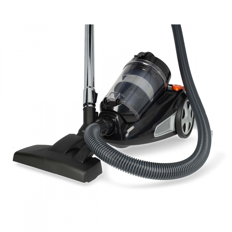 Nedis Støvsuger uten pose | Uten Pose | 700 W | Støvkapasitet: 3.0 l | Kombi Pensel | aksjonsradius: 8.50 m | HEPA luftfilter | Antrasitt / Oransje / Sort Nedis Støvsuger uten pose | Uten Pose | 700 W | Støvkapasitet: 3.0 l | Kombi Pensel | aksjonsradius: 8.50 m | HEPA luftfilter | Antrasitt / Oransje / Sort