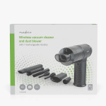 Nedis Håndholdt Støvsuger | Luft blåser | 90 W | Oppladningsbar | Tørke | Litiumion | Sort