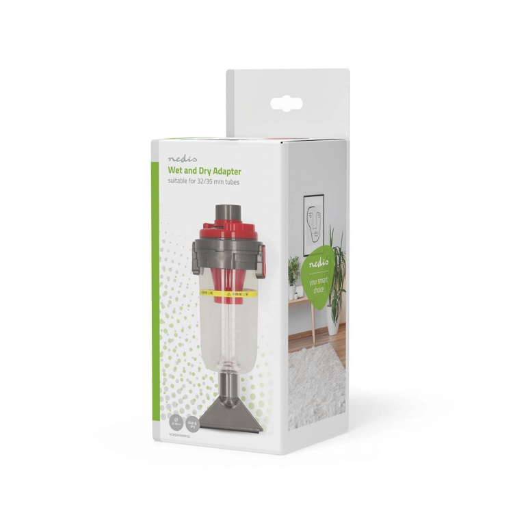 Nedis Våt og Tørr Adapter | Universell | Fliser / Hard overflate / Harde gulv / Parkett | 32 - 35 mm Nedis Våt og Tørr Adapter | Universell | Fliser / Hard overflate / Harde gulv / Parkett | 32 - 35 mm