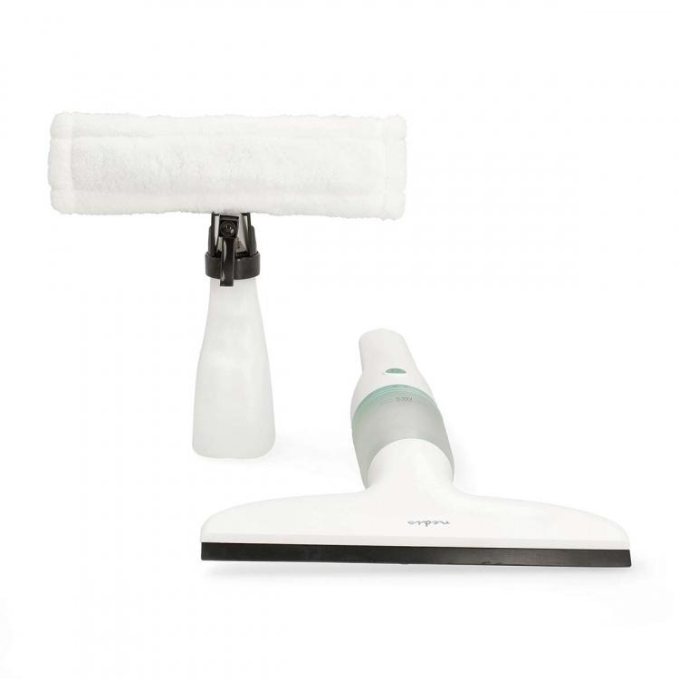 Nedis Trådløs Vindusstøvsuger | 12 W | 1200 Pa | Kapasitet Skittentvannstank: 60 ml | Avtakbar skittenvanntank | Grøn / Hvit Nedis Trådløs Vindusstøvsuger | 12 W | 1200 Pa | Kapasitet Skittentvannstank: 60 ml | Avtakbar skittenvanntank | Grøn / Hvit