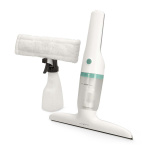 Nedis Trådløs Vindusstøvsuger | 12 W | 1200 Pa | Kapasitet Skittentvannstank: 60 ml | Avtakbar skittenvanntank | Grøn / Hvit Nedis Trådløs Vindusstøvsuger | 12 W | 1200 Pa | Kapasitet Skittentvannstank: 60 ml | Avtakbar skittenvanntank | Grøn / Hvit