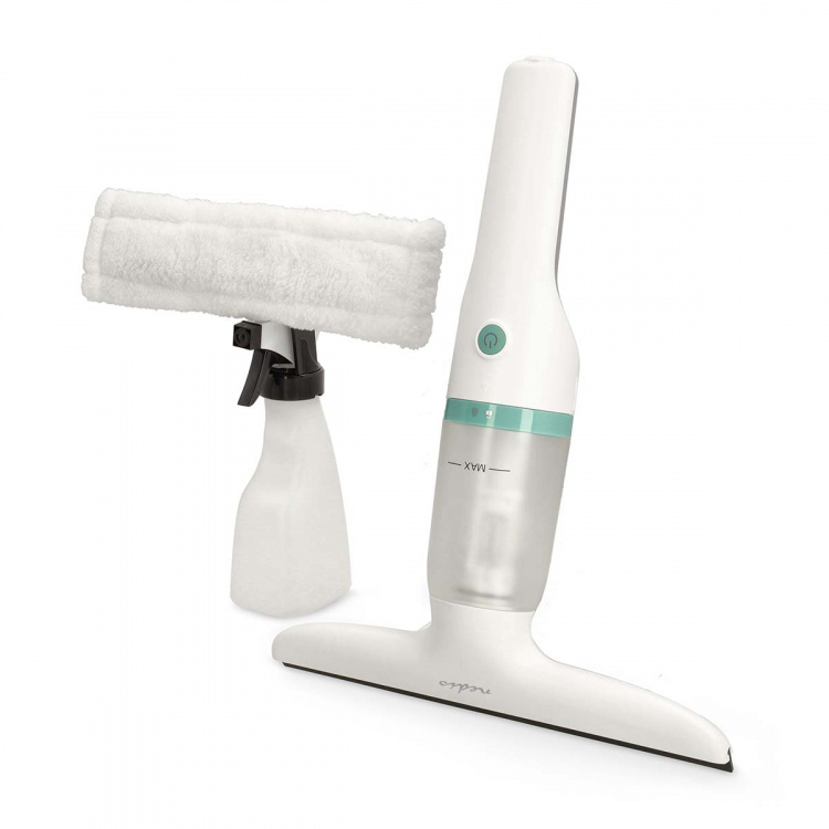 Nedis Trådløs Vindusstøvsuger | 12 W | 1200 Pa | Kapasitet Skittentvannstank: 60 ml | Avtakbar skittenvanntank | Grøn / Hvit Nedis Trådløs Vindusstøvsuger | 12 W | 1200 Pa | Kapasitet Skittentvannstank: 60 ml | Avtakbar skittenvanntank | Grøn / Hvit