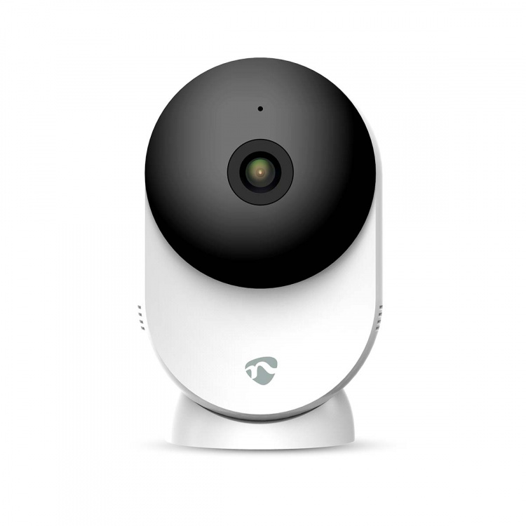 Nedis SmartLife Innendørs kamera | 3MP Full HD 1296p | Cloud Storage (valgfritt) / microSD (ikke inkludert) / Onvif | Med bevegelses sensor | Nattsyn | Hvit