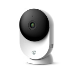 Nedis SmartLife Innendørs kamera | 3MP Full HD 1296p | Cloud Storage (valgfritt) / microSD (ikke inkludert) / Onvif | Med bevegelses sensor | Nattsyn | Hvit