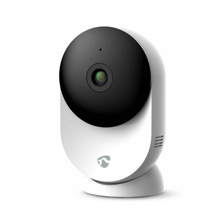 Nedis SmartLife Innendørs kamera | 3MP Full HD 1296p | Cloud Storage (valgfritt) / microSD (ikke inkludert) / Onvif | Med bevegelses sensor | Nattsyn | Hvit