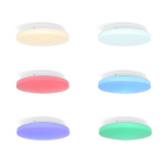Nedis SmartLife Taklys | RGB / Varm til avkjølt hvitt | Rund | Diameter: 260 mm | 1820 lm | 2700 - 6500 K | IP44 | Energiklasse: F | Android™ / IOS Nedis SmartLife Taklys | RGB / Varm til avkjølt hvitt | Rund | Diameter: 260 mm | 1820 lm | 2700 - 6500 K | IP44 | Energiklasse: F | Android™ / IOS