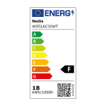 Nedis SmartLife Taklys | RGB / Varm til avkjølt hvitt | Rund | Diameter: 260 mm | 1820 lm | 2700 - 6500 K | IP44 | Energiklasse: F | Android™ / IOS Nedis SmartLife Taklys | RGB / Varm til avkjølt hvitt | Rund | Diameter: 260 mm | 1820 lm | 2700 - 6500 K | IP44 | Energiklasse: F | Android™ / IOS
