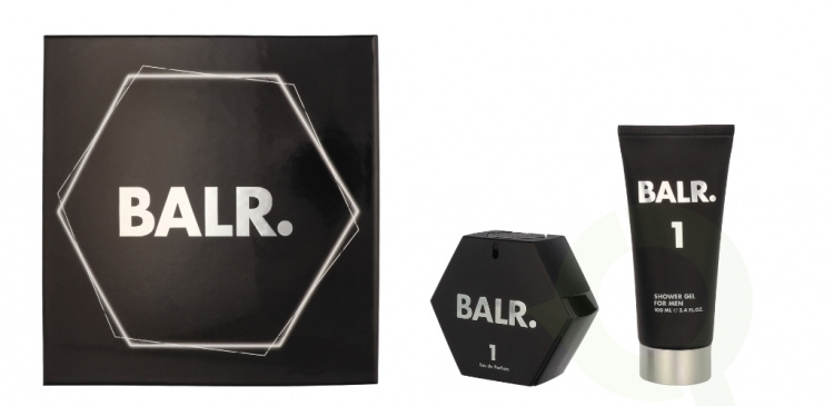 Balr. 1 FOR MEN Gavesett 150ml Edp Spray 50ml/Shower Gel 100ml