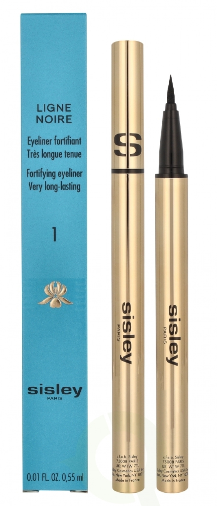 Sisley Ligne Noire Fortifying Eyeliner 0,55 ml #1 Deep Black