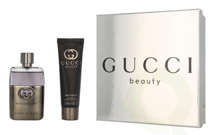 Gucci Guilty Pour Homme Giftset 100 ml Edt Spray 50ml/Shower Gel 50ml