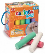 CARIOCA Baby maxi kritt (15 stk) (809443)